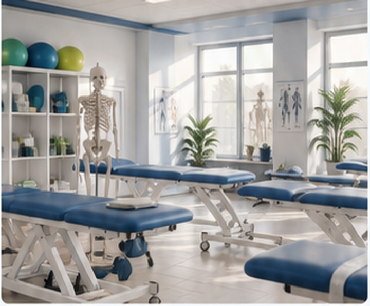 Sala de practica pentru fizioterapie