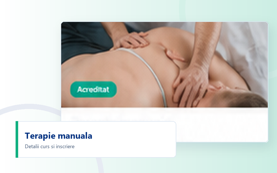 Terapie manuala